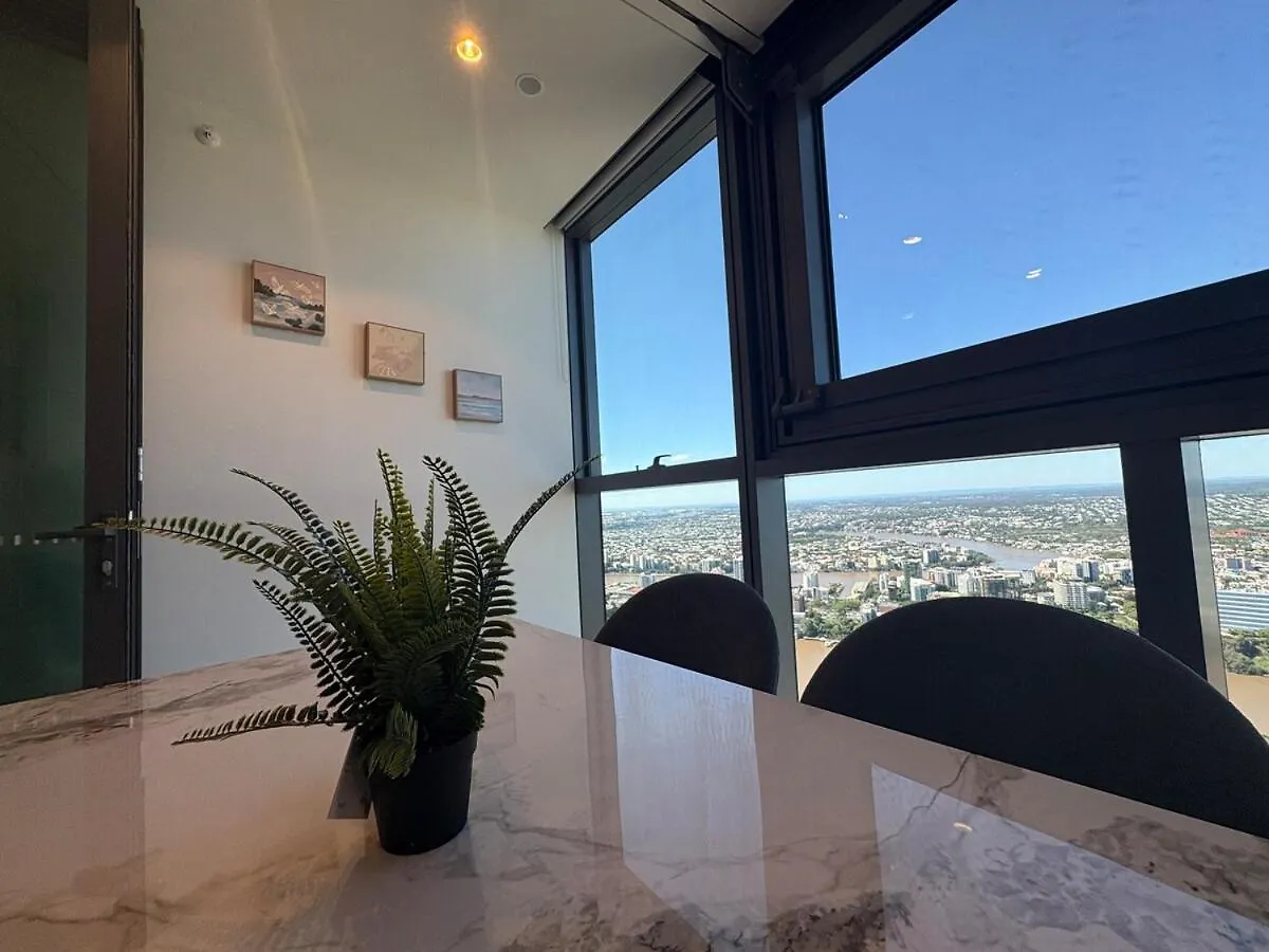 아파트 61F Skyline Retreat City River Botanicgarden View 브리즈번